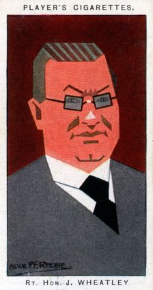 John Wheatley, Scottish politician, 1926.Artist: Alick P F Ritchie