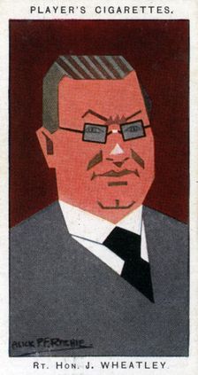 John Wheatley, Scottish politician, 1926.Artist: Alick P F Ritchie