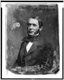 John Wheeler, half-length portrait, three-quarters to left, between 1844 and 1860. Creator: Mathew Brady