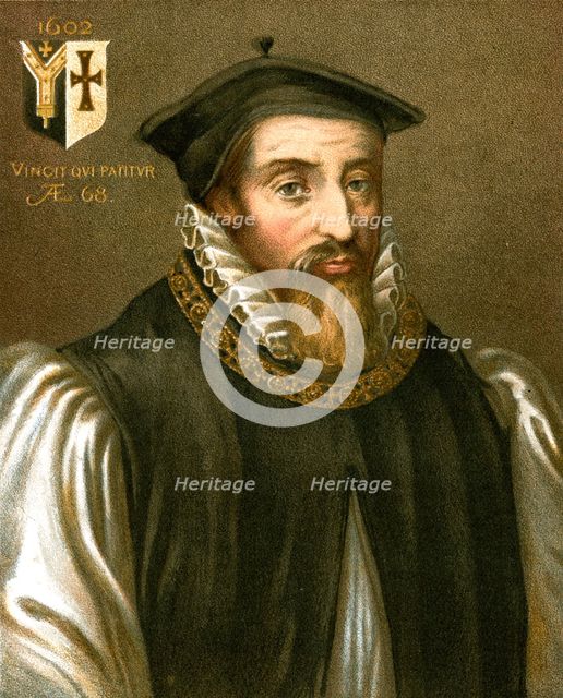 John Whitgift, Archbishop of Canterbury, 1602. Artist: Unknown