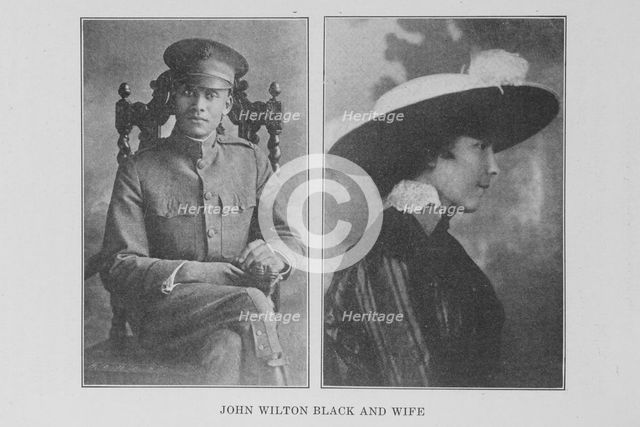 John Wilton Black and wife, 1917-1923. Creator: Unknown.