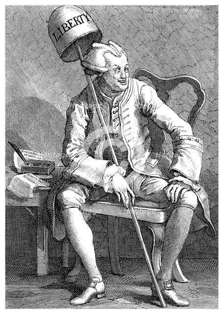 John Wilkes, English politician, 1763 (1895). Artist: Unknown