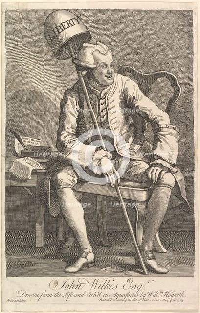 John Wilkes, Esq., May 16, 1763. Creator: William Hogarth.