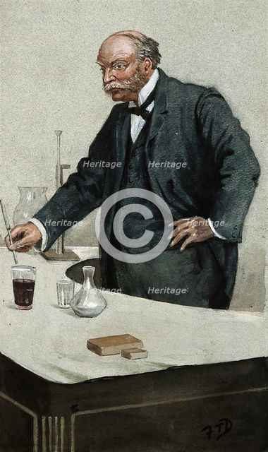 John William Strutt, 3rd Baron Rayleigh, 1899. Creator: Frederick Thomas Dalton.