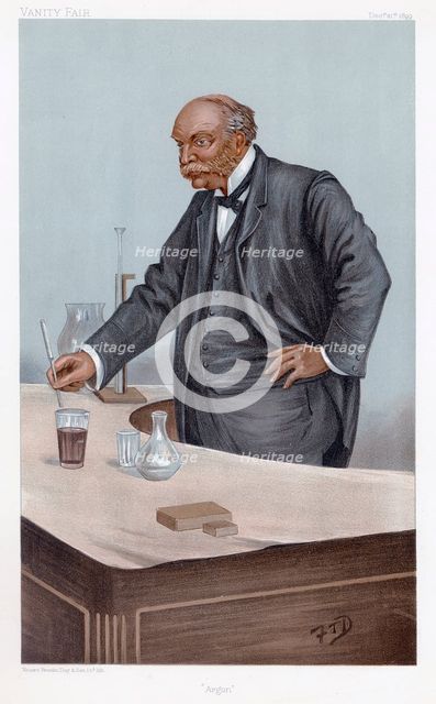 John William Strutt, 3rd Baron Rayleigh, British scientist, 1899. Creator: Unknown.