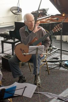 John Williams, Watermill Jazz Club, Dorking, Surrey, UK, 14 May 2019. Creator: Brian O'Connor