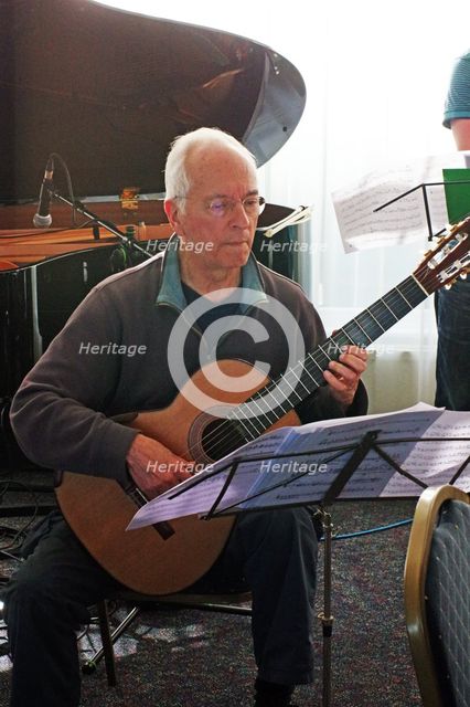 John Williams, Watermill Jazz Club, Dorking, Surrey, UK, 14 May 2019. Creator: Brian O'Connor.