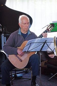 John Williams, Watermill Jazz Club, Dorking, Surrey, UK, 14 May 2019. Creator: Brian O'Connor
