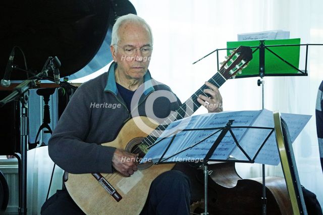 John Williams, Watermill Jazz Club, Dorking, Surrey, UK, 14 May 2019. Creator: Brian O'Connor.