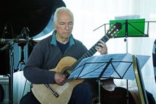 John Williams, Watermill Jazz Club, Dorking, Surrey, UK, 14 May 2019. Creator: Brian O'Connor