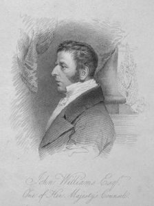 John Williams, Esq., One of Her Majesty's Counsel c1820. Creator: T Wright