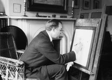 John Wolcott Adams, 1913. Creators: Bain News Service, George Graham Bain