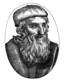 John Wycliffe, 14th century English religious reformer, 16th century