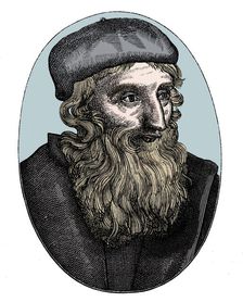 John Wycliffe, 14th century English religious reformer, 16th century