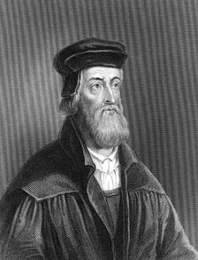 John Wycliffe, 14th century English religious reformer, 1882