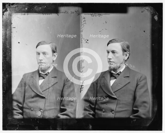 John A. Bentley, 1865-1880. Creator: Unknown.