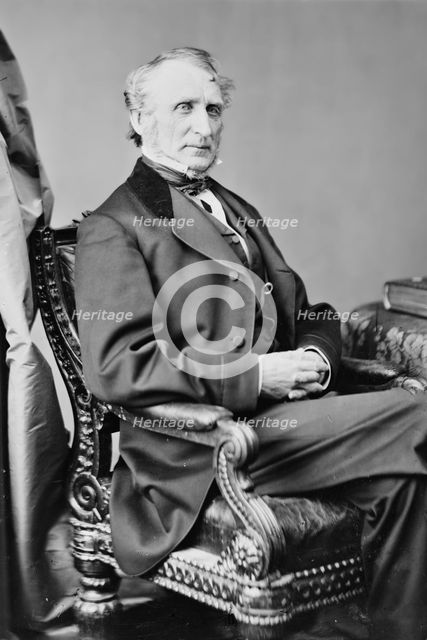 John A. Bingham of Ohio, between 1860 and 1875. Creator: Unknown.