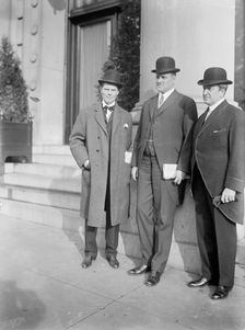 John A. Dix, Governor of New York, with His Successor, Sulzer, and Governor Tener...1912. Creator: Harris & Ewing