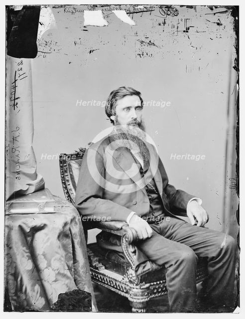 John A. Rawlins, between 1860 and 1875. Creator: Unknown.