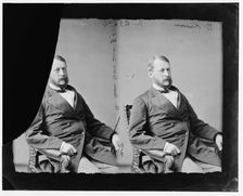 John Adam Kasson of Iowa, 1865-1880. Creator: Unknown