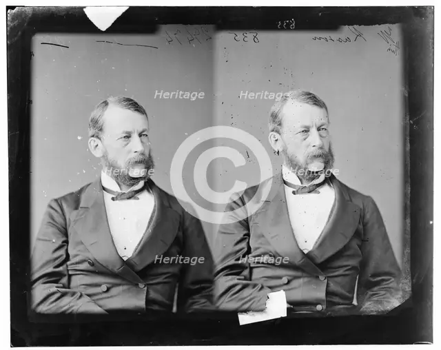 John Adam Kasson of Iowa, 1865-1880. Creator: Unknown.