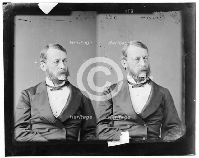 John Adam Kasson of Iowa, 1865-1880. Creator: Unknown.