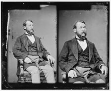 John Adam Kasson of Iowa, between 1865 and 1880. Creator: Unknown