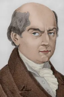 John Adams, (1735-1826), American politician, leader of the American Revolution, 1837, (1850). Creator: Emile Louis Vernier