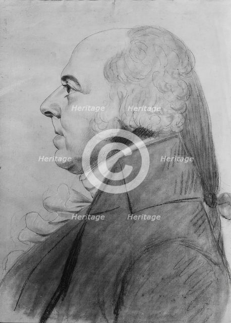 John Adams, 1800-1801. Creator: Charles Balthazar Julien Févret de Saint-Mémin.