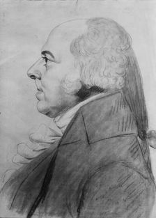 John Adams, 1800-1801. Creator: Charles Balthazar Julien Févret de Saint-Mémin