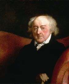 John Adams, 1826. Creator: Gilbert Stuart