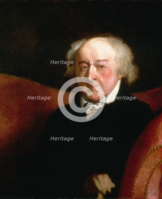 John Adams, 1826. Creator: Gilbert Stuart.