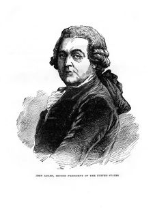 John Adams, the second President of the United States, 1872