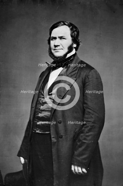 John Adams Gilmer of North Carolina, between 1855 and 1865. Creator: Unknown.