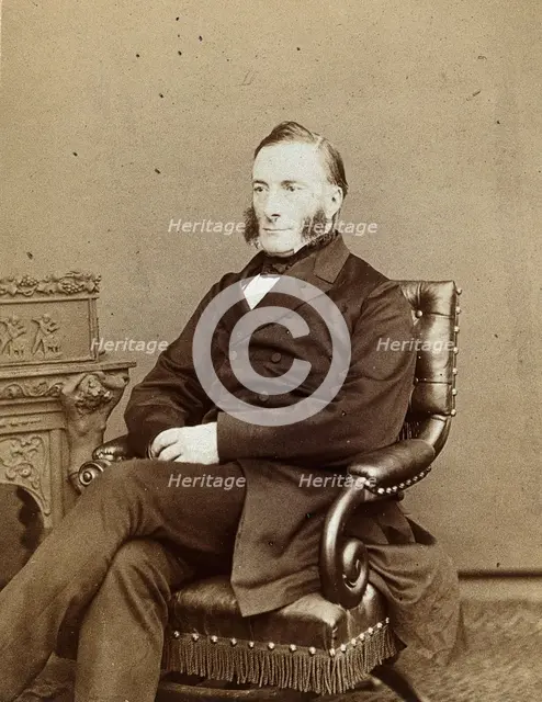 John Addington Symonds, 1867. Creator: Ernest Edwards.