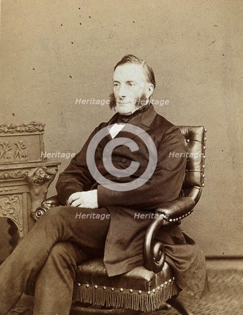 John Addington Symonds, 1867. Creator: Ernest Edwards.