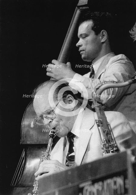 John and Alec Dankworth, Brecon Jazz Festival, Wales, 1995. Creator: Brian Foskett.