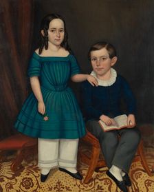 John and Louisa Stock, 1845. Creator: Joseph Whiting Stock
