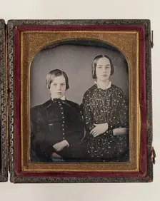 John and Mary Hoyt, c1850. Creator: Unknown