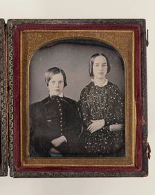 John and Mary Hoyt, c1850. Creator: Unknown