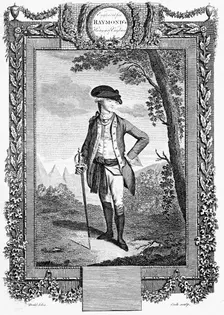 John Andre, British soldier, late 18th century. Artist: Cook