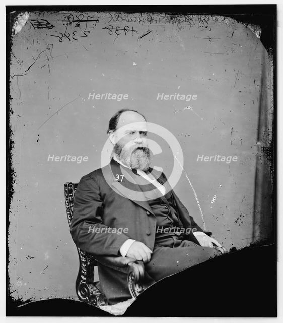 John Andrew Jackson Creswell, between 1860 and 1875. Creator: Unknown.
