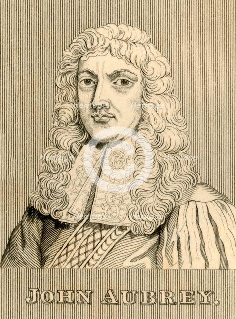 'John Aubrey', (1626-1697), 1830. Creator: Unknown.