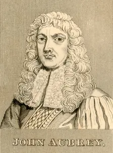 John Aubrey (1626-1697), 1830. Creator: Unknown