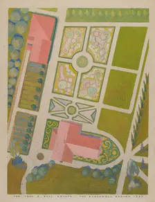 John B. Bull Garden, c. 1938. Creator: Gilbert Sackerman