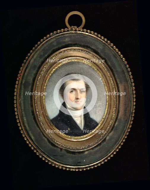John B. Pendleton, ca. 1820. Creator: Rembrandt Peale.