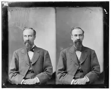 John Baker of Indiana, 1865-1880. Creator: Unknown