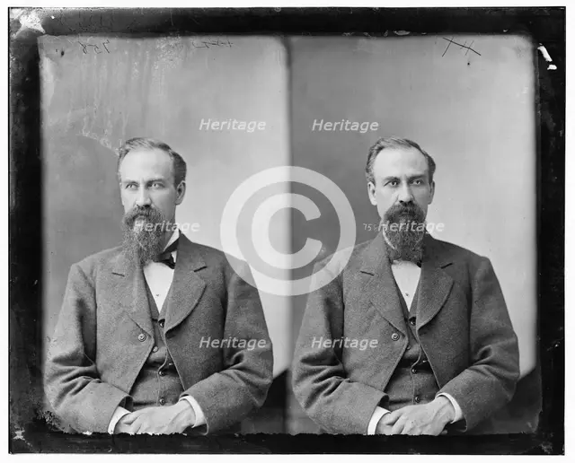 John Baker of Indiana, 1865-1880. Creator: Unknown.