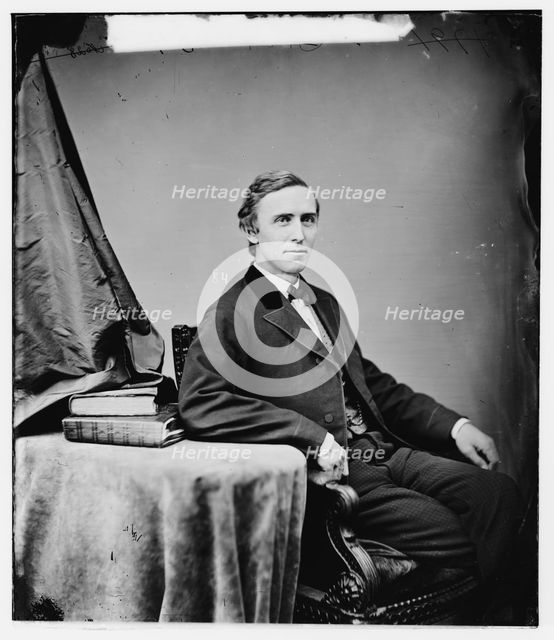 John Baldwin Hawley, between 1860 and 1875. Creator: Unknown.