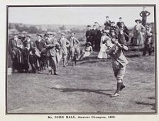 John Ball, British Amateur Champion, 1910